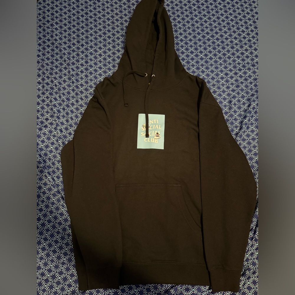 Anti Social Social Club Black Hoodie X Sad Boyz